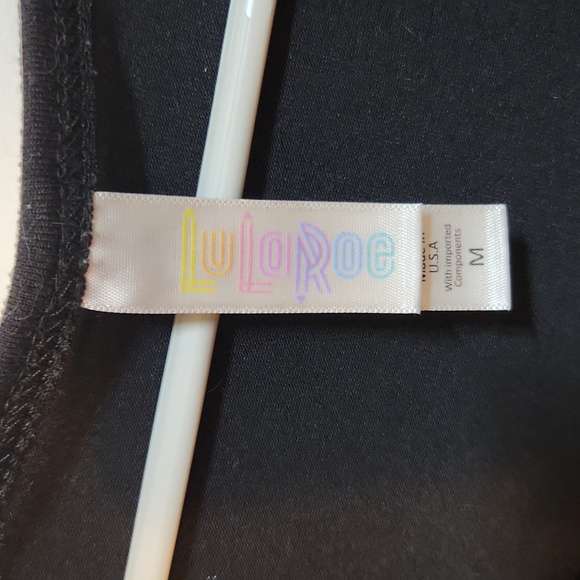 Lularoe Black Long Sleeve Top - Picture 3 of 3